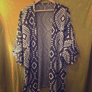 XL Kimono style sweater